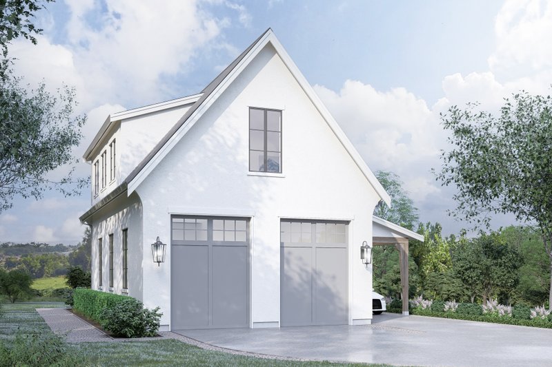 Home Plan - Farmhouse Exterior - Front Elevation Plan #1114-52