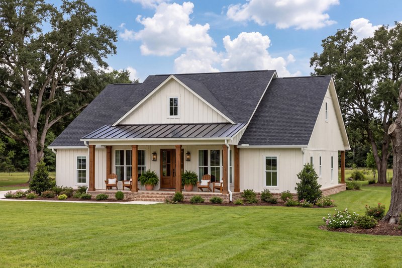 Dream House Plan - Exterior - Front Elevation 2 for Farmhouse House Plan #430-448 - 3 bed, 2.5 bath