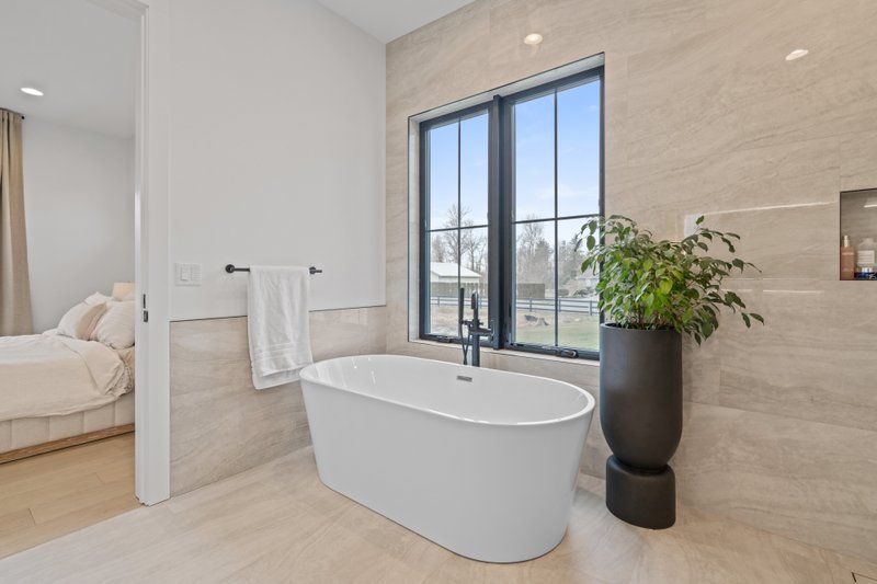 Dream House Plan - Interior - Master Bathroom for Farmhouse House Plan #1070-144 - 3 bed, 2.5 bath