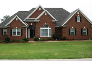 Architectural House Design - European Exterior - Front Elevation Plan #437-31