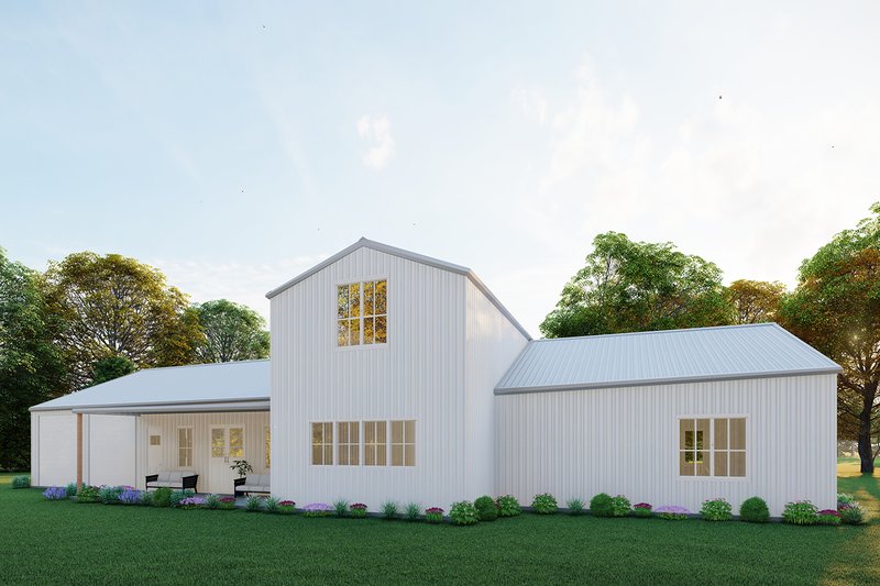 Architectural House Design - Exterior - Other Elevation 5 for Barndominium House Plan #1107-30 - 3 bed, 3.5 bath