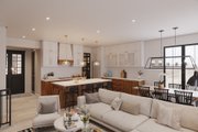 Farmhouse Style House Plan - 3 Beds 1 Baths 1511 Sq/Ft Plan #23-2759 
