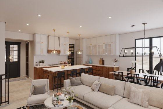 Interior - Kitchen 1 for Farmhouse House Plan #23-2759 - 3 bed, 1 bath