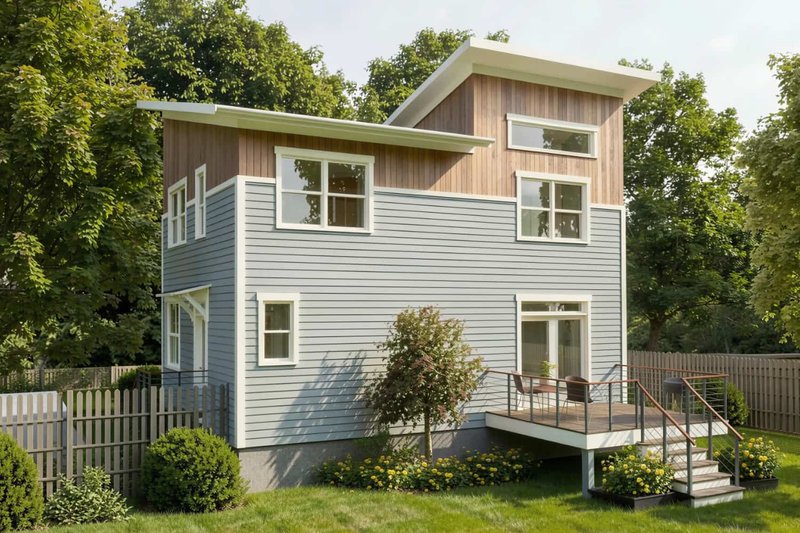 Architectural House Design - Exterior - Other Elevation for Modern House Plan #79-365 - 3 bed, 2.5 bath