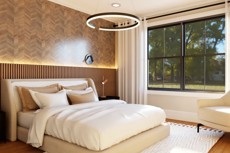 Architectural House Design - Interior - Master Bedroom 1 for Contemporary House Plan #1064-359 - 3 bed, 2.5 bath