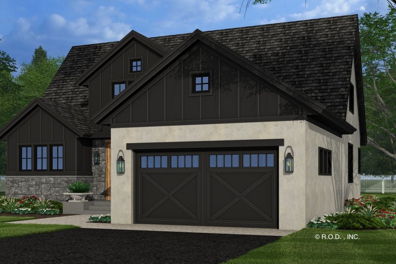 Dream House Plan - Exterior - Front Elevation 5 for Traditional House Plan #51-1299 - 3 bed, 3.5 bath