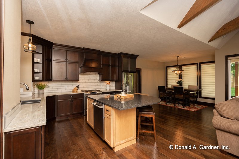 Architectural House Design - Interior - Kitchen for Craftsman House Plan #929-999 - 3 bed, 2 bath