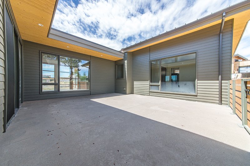 Architectural House Design - Rear Courtyard