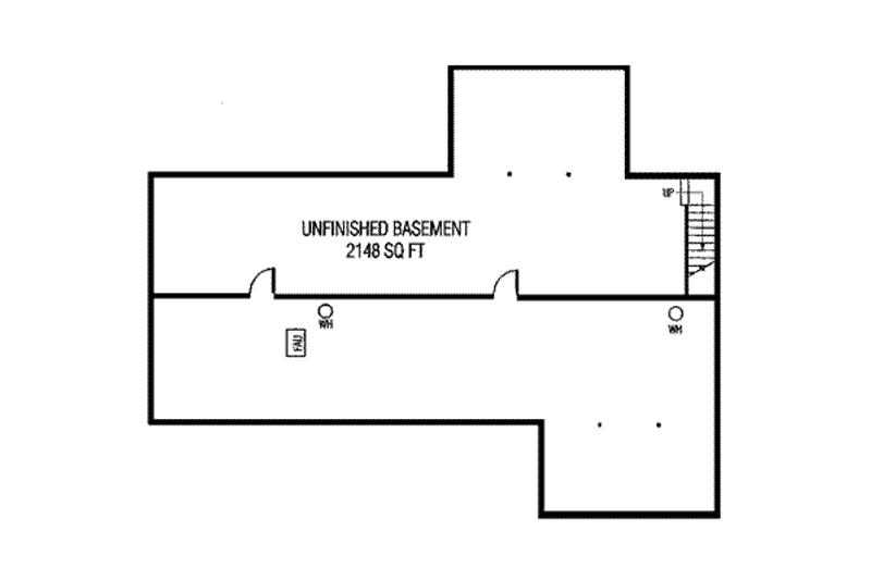 House Plan Design - Floor Plan - Other Floor for Ranch House Plan #60-323 - 3 bed, 2.5 bath