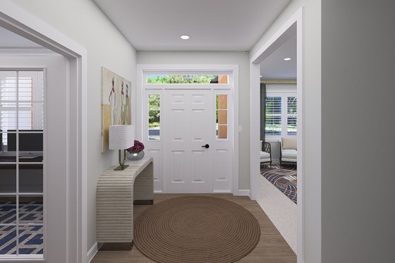 Interior - Entry 1 for Farmhouse House Plan #1060-291 - 2 bed, 2.5 bath