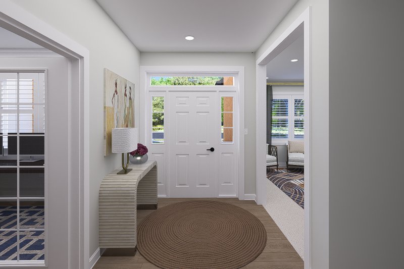 House Plan Design - Interior - Entry 1 for Farmhouse House Plan #1060-291 - 2 bed, 2.5 bath