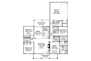 Southern Style House Plan - 3 Beds 2.5 Baths 1888 Sq/Ft Plan #21-238 