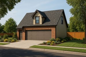 Traditional Exterior - Front Elevation Plan #20-2308