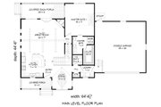 Southern Style House Plan - 3 Beds 2.5 Baths 1850 Sq/Ft Plan #932-97 