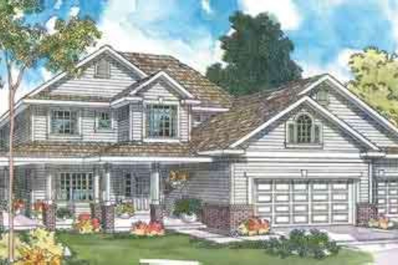 Dream House Plan - Traditional Exterior - Front Elevation Plan #124-361