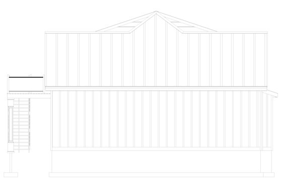 Exterior - Other Elevation for Farmhouse House Plan #1060-116 - 1 bed, 1 bath