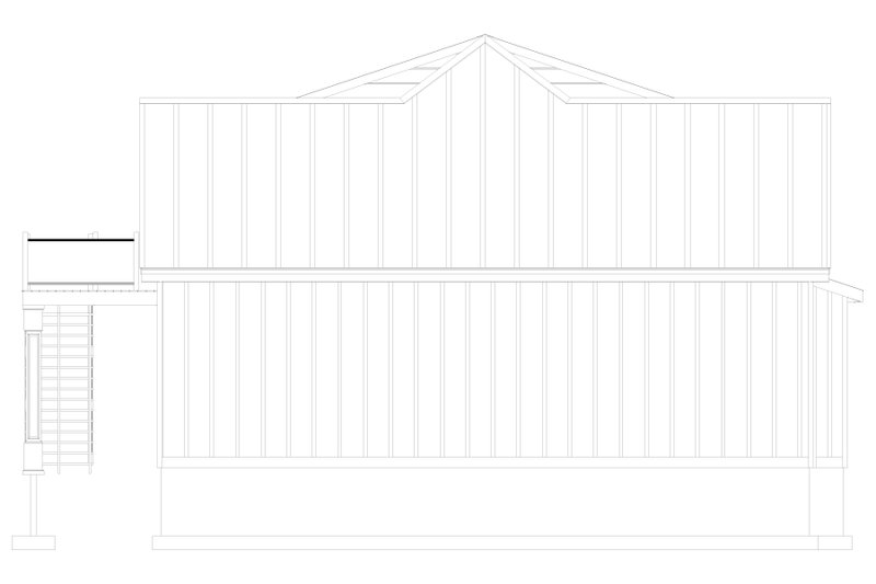 Home Plan - Exterior - Other Elevation for Farmhouse House Plan #1060-116 - 1 bed, 1 bath