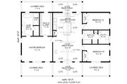 Country Style House Plan - 3 Beds 2 Baths 1425 Sq/Ft Plan #932-1310 