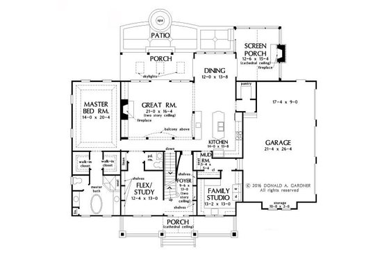 Optional Basement Stairway 