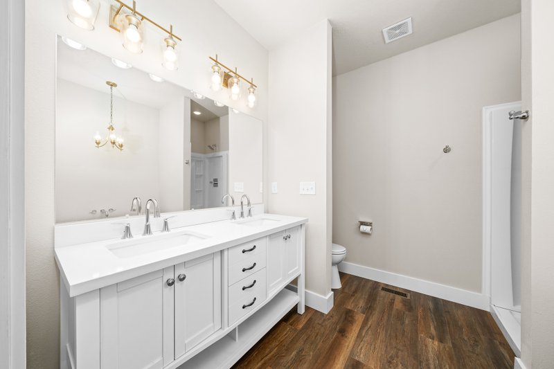 Architectural House Design - Interior - Master Bathroom 1 for Country House Plan #44-256 - 3 bed, 2 bath