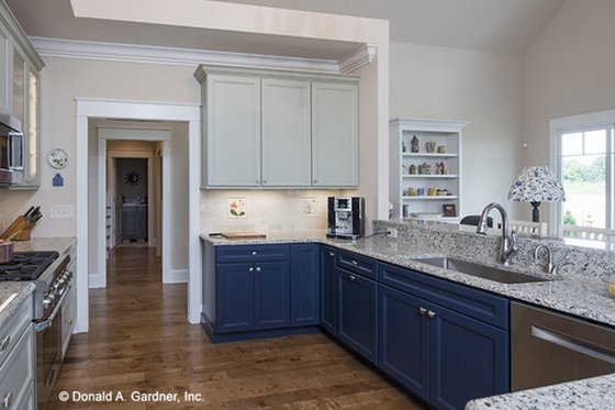 Interior - Kitchen 1 for European House Plan #929-859 - 3 bed, 2.5 bath