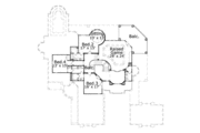 Mediterranean Style House Plan - 4 Beds 5.5 Baths 5378 Sq/Ft Plan #411-116 
