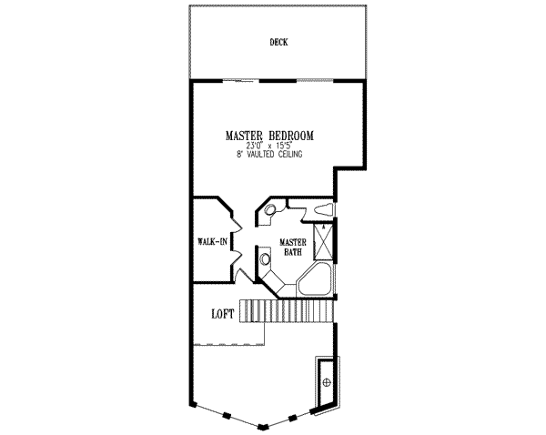 Floor Plan - Upper Floor Plan #1-473