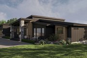 Modern Style House Plan - 2 Beds 2 Baths 2785 Sq/Ft Plan #455-392 