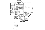 European Style House Plan - 5 Beds 5.5 Baths 5688 Sq/Ft Plan #84-438 