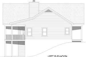 Exterior - Other Elevation for Southern House Plan #932-860 - 3 bed, 3.5 bath