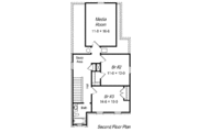 Colonial Style House Plan - 3 Beds 2 Baths 1675 Sq/Ft Plan #329-202 