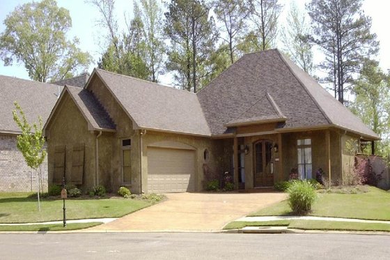 Exterior - Front Elevation for Traditional House Plan #8-105 - 3 bed, 2 bath