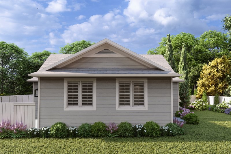 House Design - Exterior - Other Elevation for Craftsman House Plan #1060-305 - 3 bed, 2 bath