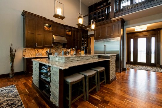 Interior - Kitchen for Craftsman House Plan #70-1486 - 2 bed, 3 bath