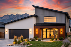 Home Plan - Modern Exterior - Front Elevation Plan #1096-178