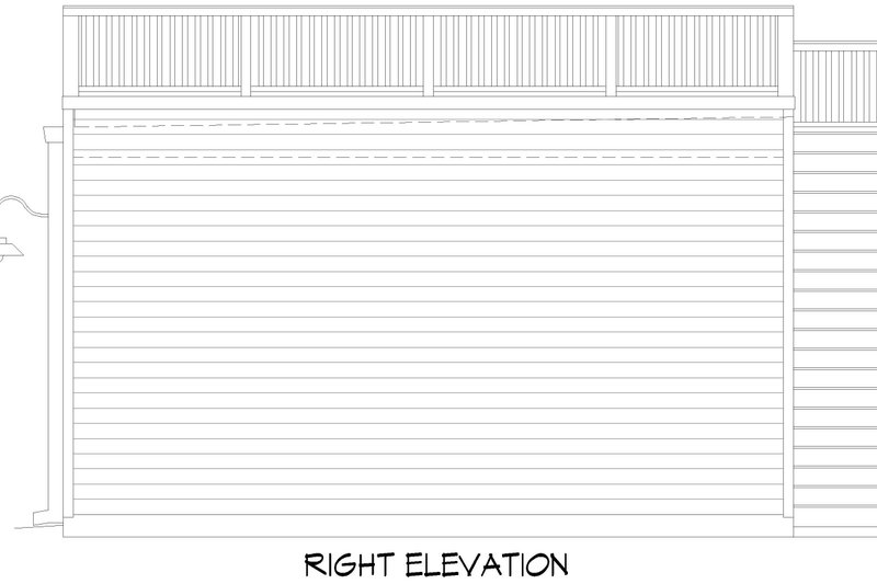 House Design - Exterior - Other Elevation for Colonial House Plan #932-1092, 0 bath