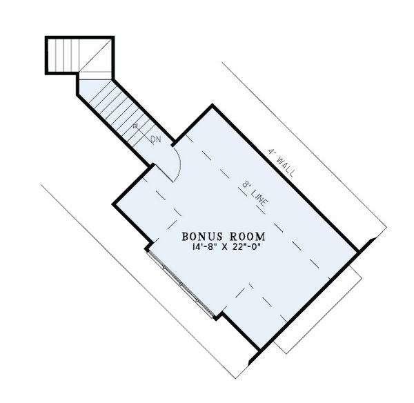 Home Plan - European Floor Plan - Upper Floor Plan #17-2529