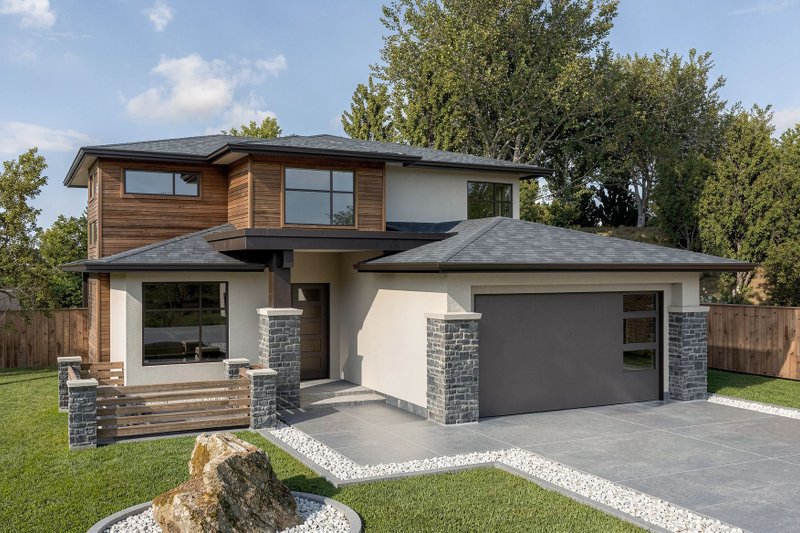 House Design - Exterior - Front Elevation 2 for Craftsman House Plan #1100-4 - 3 bed, 2.5 bath