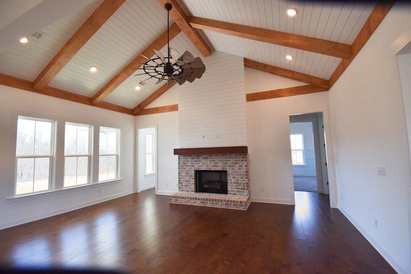 Architectural House Design - Interior - Family Room 3 for Farmhouse House Plan #430-215 - 4 bed, 3 bath