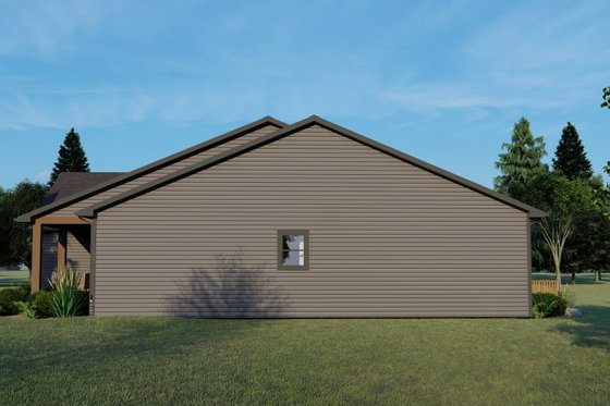 Exterior - Other Elevation for Ranch House Plan #1064-175 - 3 bed, 2 bath