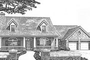 Traditional Style House Plan - 4 Beds 3.5 Baths 2640 Sq/Ft Plan #310-621 