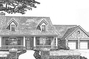 Traditional Exterior - Front Elevation Plan #310-621