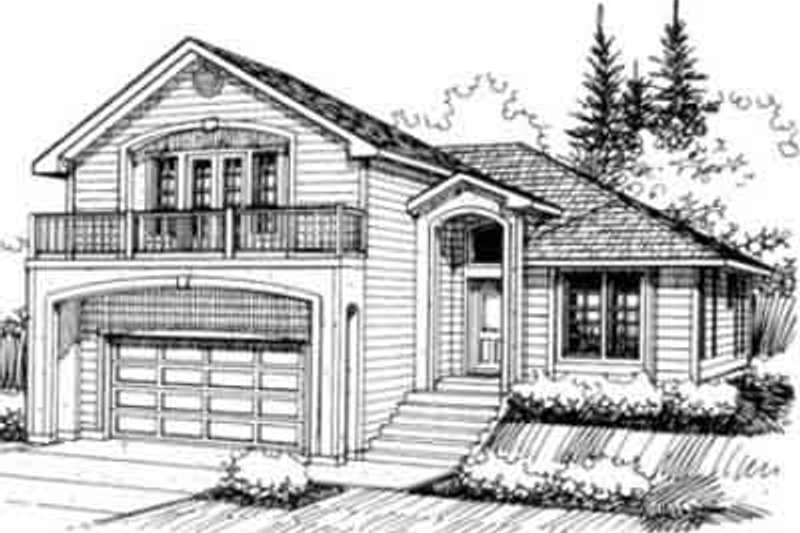 Home Plan - Traditional Exterior - Front Elevation Plan #117-207