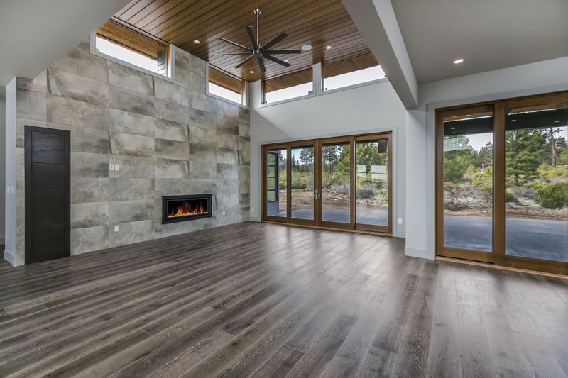 Architectural House Design - Interior - Family Room for Modern House Plan #892-17 - 4 bed, 4 bath
