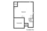 Bungalow Style House Plan - 4 Beds 3.5 Baths 2434 Sq/Ft Plan #46-436 