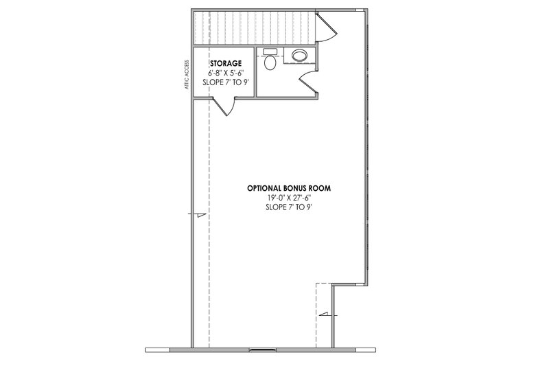 Home Plan - Floor Plan - Upper Floor for Farmhouse House Plan #1096-27 - 4 bed, 4.5 bath