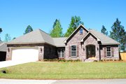 European Style House Plan - 3 Beds 2 Baths 1850 Sq/Ft Plan #430-81 