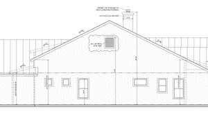 Exterior - Other Elevation for Farmhouse House Plan #1110-8 - 3 bed, 3.5 bath
