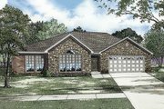 Traditional Style House Plan - 3 Beds 2 Baths 1680 Sq/Ft Plan #17-131 