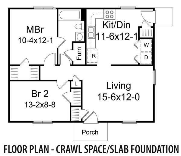 Ranch Floor Plan - Other Floor Plan #57-242